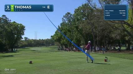 Justin Thomas | Round 2 | 3rd hole | Shot 1 | 2026 Valspar