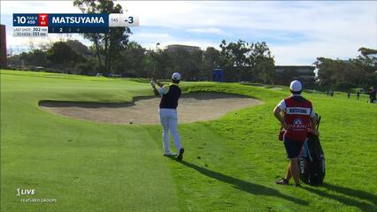 Hideki Matsuyama | 2024 Farmers | Round 4 | 10th hole | Shot 2