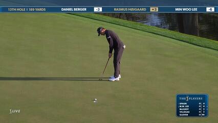 Rasmus Hojgaard | Round 2 | 13th hole | Shot 3 | 2025 THE PLAYERS