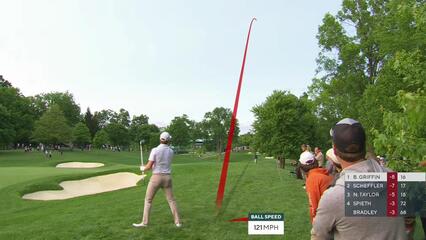 Ben Griffin | Round 3 | 17th hole | Shot 2 | 2025 the Memorial