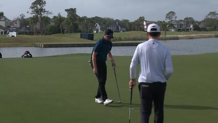 Alistair Docherty | Round 3 | 8th hole | Shot 4 | 2024 PGA TOUR Q-School
