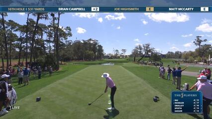 Joe Highsmith | Round 1 | 16th hole | Shot 1 | 2025 THE PLAYERS