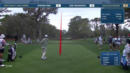 William Mouw | Round 1 | 15th hole | Shot 1 | 2026 THE PLAYERS