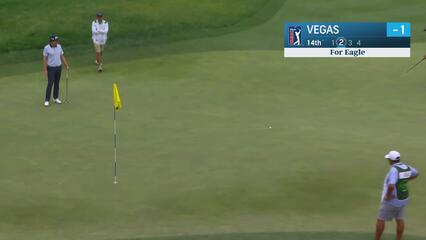 Jhonattan Vegas | Round 1 | 14th hole | Shot 2 | 2025 THE CJ CUP