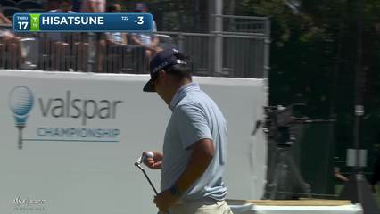 Ryo Hisatsune | Round 3 | 17th hole | Shot 3 | 2026 Valspar