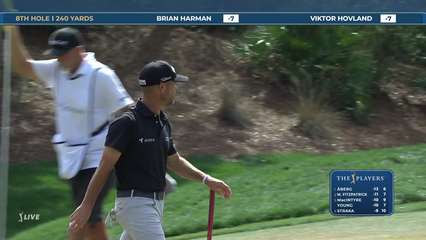 Brian Harman | Round 4 | 8th hole | Shot 4 | 2026 THE PLAYERS