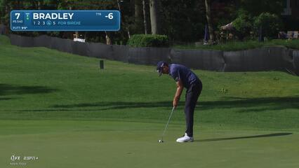 Keegan Bradley | Round 3 | 7th hole | Shot 5 | 2025 Rocket Classic
