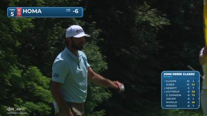 Max Homa | Round 2 | 5th hole | Shot 3 | 2026 John Deere