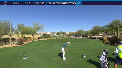 Rasmus Neergaard-Petersen | Round 3 | 4th hole | Shot 1 | 2026 WM Phoenix Open