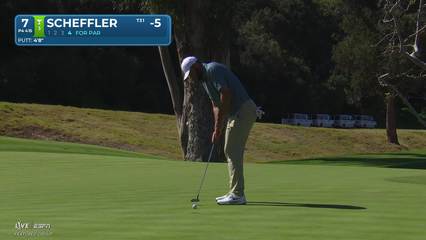 Scottie Scheffler | Round 4 | 7th hole | Shot 4 | 2026 The Genesis