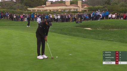 Rickie Fowler | Round 3 | 5th hole | Shot 4 | 2026 AT&T Pebble Beach