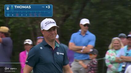 Justin Thomas | Round 1 | 8th hole | Shot 4 | 2025 Valspar