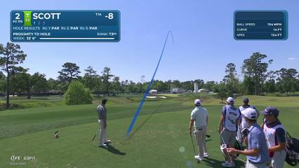 Adam Scott | Round 4 | 2nd hole | Shot 1 | 2026 Texas Children's