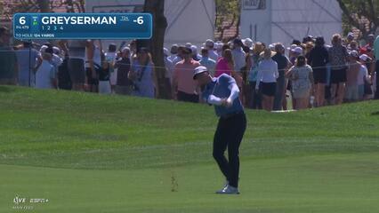 Max Greyserman | Round 2 | 6th hole | Shot 3 | 2025 Cognizant Classic