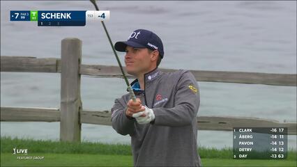 Adam Schenk | 2024 AT&T Pebble Beach | Round 3 | 7th hole | Shot 1