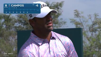 Rafael Campos | Round 3 | 8th hole | Shot 1 | 2025 Mexico Open
