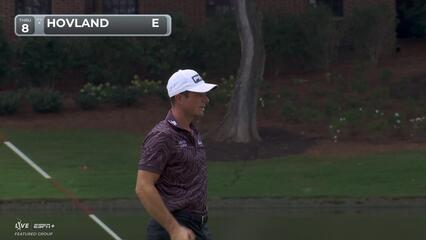 Viktor Hovland | Round 1 | 8th hole | Shot 4 | 2025 TOUR Championship