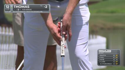 Justin Thomas | Round 1 | 12th hole | Shot 3 | 2025 FedEx St. Jude