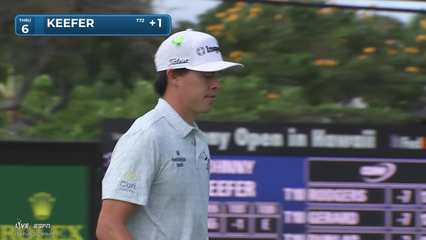 John Keefer | Round 3 | 6th hole | Shot 6 | 2026 Sony Open