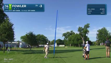 Rickie Fowler | Round 2 | 14th hole | Shot 2 | 2026 Charles Schwab