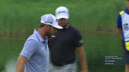 Sam Burns | Playoff 4 | 18th hole | Shot 5 | 2025 RBC Canadian