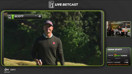 Adam Scott | Round 3 | 14th hole | Shot 4 | 2026 The Genesis