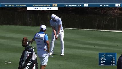 Nico Echavarria | Round 1 | 14th hole | Shot 2 | 2025 THE PLAYERS