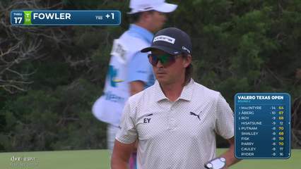 Rickie Fowler | Round 2 | 17th hole | Shot 4 | 2026 Valero