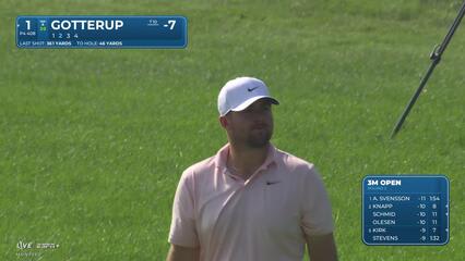 Chris Gotterup | Round 2 | 1st hole | Shot 2 | 2025 3M Open