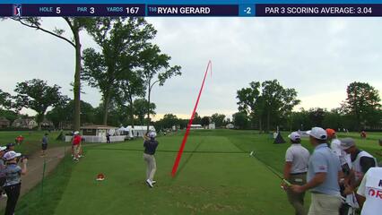 Ryan Gerard | Round 1 | 5th hole | Shot 1 | 2025 Rocket Classic