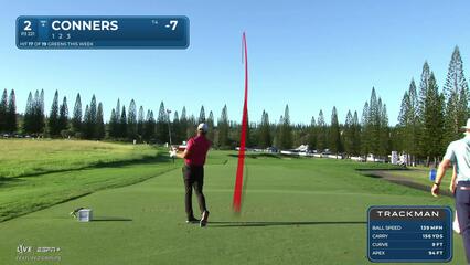 Corey Conners | Round 2 | 2nd hole | Shot 1 | 2025 The Sentry