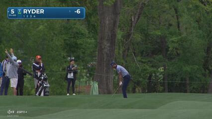 Sam Ryder | Round 1 | 5th hole | Shot 2 | 2025 Houston Open