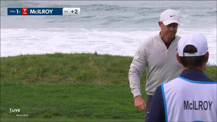 Rory McIlroy | 2024 AT&T Pebble Beach | Round 3 | 10th hole | Shot 5