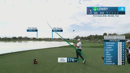 Shane Lowry | Round 3 | 6th hole | Shot 1 | 2025 Arnold Palmer Invitational