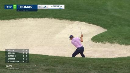 Justin Thomas | 2023 Valspar | Round 3 | 9th hole | Shot 3