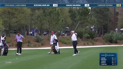 Carson Young | Round 4 | 15th hole | Shot 2 | 2025 THE PLAYERS