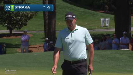 Sepp Straka | Round 2 | 10th hole | Shot 5 | 2026 Truist Championship