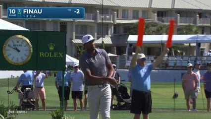 Tony Finau | Round 3 | 10th hole | Shot 1 | 2025 RBC Heritage