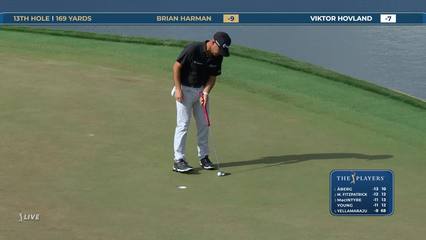 Brian Harman | Round 4 | 13th hole | Shot 3 | 2026 THE PLAYERS