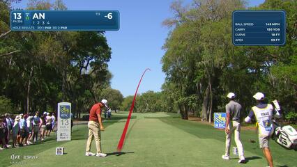 Byeong Hun An | Round 3 | 13th hole | Shot 1 | 2025 RBC Heritage