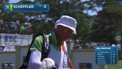 Scottie Scheffler | Round 2 | 10th hole | Shot 1 | 2026 RBC Heritage
