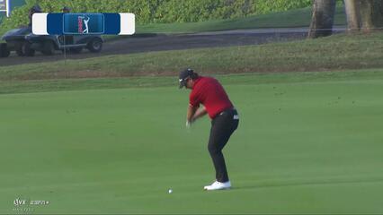 Aldrich Potgieter | Round 2 | 1st hole | Shot 2 | 2025 Mexico Open