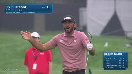 Max Homa | Round 2 | 13th hole | Shot 2 | 2025 Rocket Classic