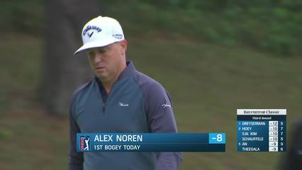Alex Noren | Round 3 | 7th hole | Shot 4 | 2025 Baycurrent