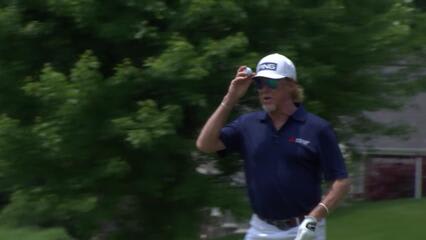 Miguel Angel Jiménez | Round 3 | 5th hole | Shot 4 | 2025 Principal