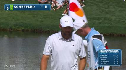 Scottie Scheffler | Round 3 | 8th hole | Shot 4 | 2026 Arnold Palmer