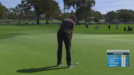 Patrick Rodgers | Round 4 | 1st hole | Shot 4 | 2025 Genesis