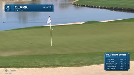 Wyndham Clark | Round 2 | 9th hole | Shot 2 | 2026 The American Express