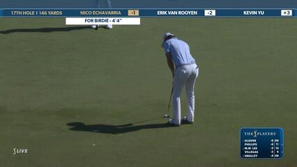 Nico Echavarria | Round 1 | 17th hole | Shot 2 | 2025 THE PLAYERS