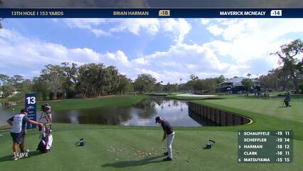 Brian Harman | 2024 THE PLAYERS | Round 4 | 13th hole | Shot 1